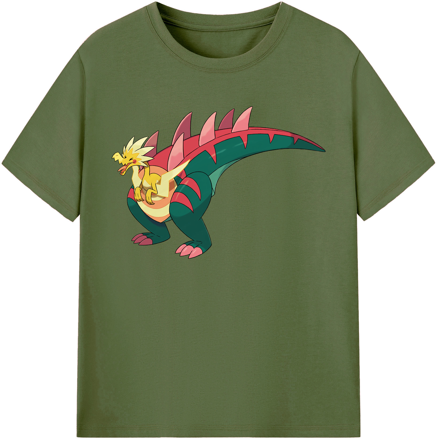 （画像用） ポケットモンスター Pokémon 綿100％半袖Tシャツ（フロントプリント）